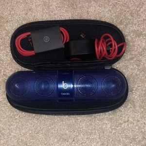 Electric Blue Beats Pill